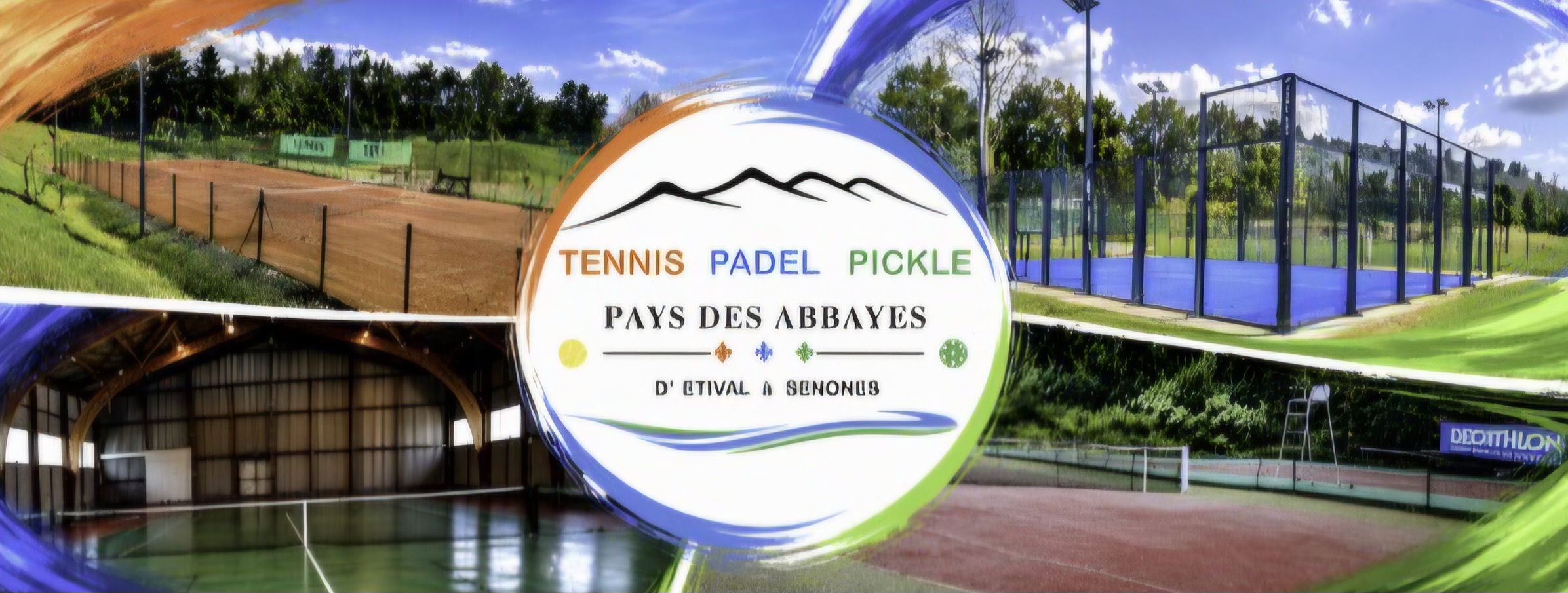 Logo Tennis Padel Pickle club du Pays des Abbayes